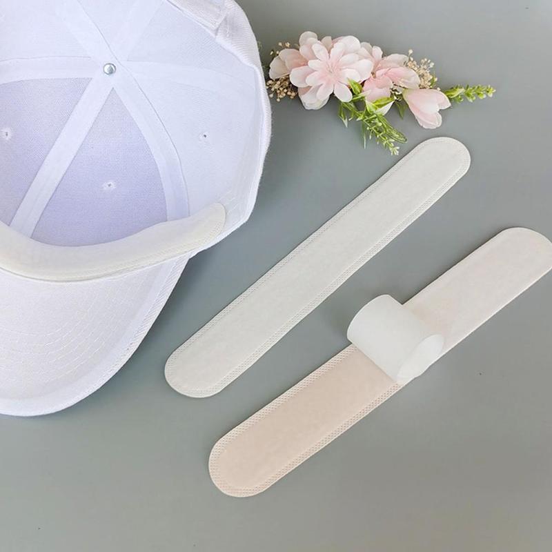 Product Introduction of 10PCS Hat Sweat Guard Bands Liner Protector Cap Sizing Caps Reducer Tape Size White Black D2C2 25