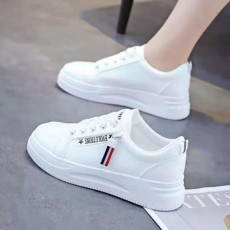 Giày đế thấp cho nữ Sneaker Nữ Hàn Quốc Gót Phẳng Thoáng Khí Nhẹ Jean Nhung - giày thể thao bata bata nữ độn đế giầy dép