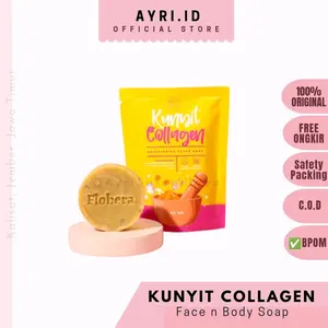 Kunyit Collagen Face n Body Soap by Flohera