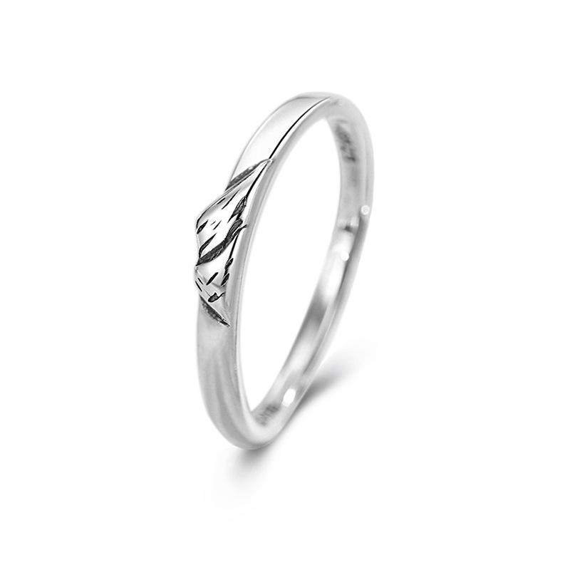 Nhẫn Đôi, Bạc Sterling S925, Phong Cách Cổ Điển, Nhẫn Cặp, Lời Thề Vĩnh Cửu 1