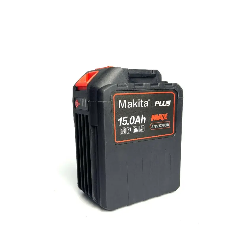 Pin 30 cell Makita 21V 15AH dung lượng cao Chân pin phổ thông Có đèn báo pin 1