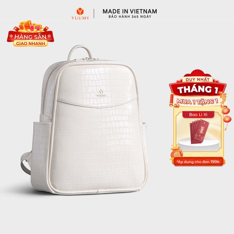  Balo Yuumy  Thời trang nữ tiện lợi cỡ trung - Balo da Seasand YBA69  