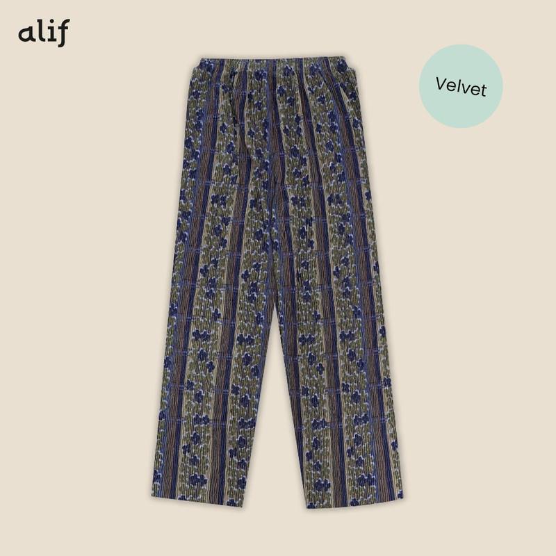 ALIF PRETTY PLEATS CELANA PLEATS MOTIF - MIDNIGHT IN AUTUMN 7