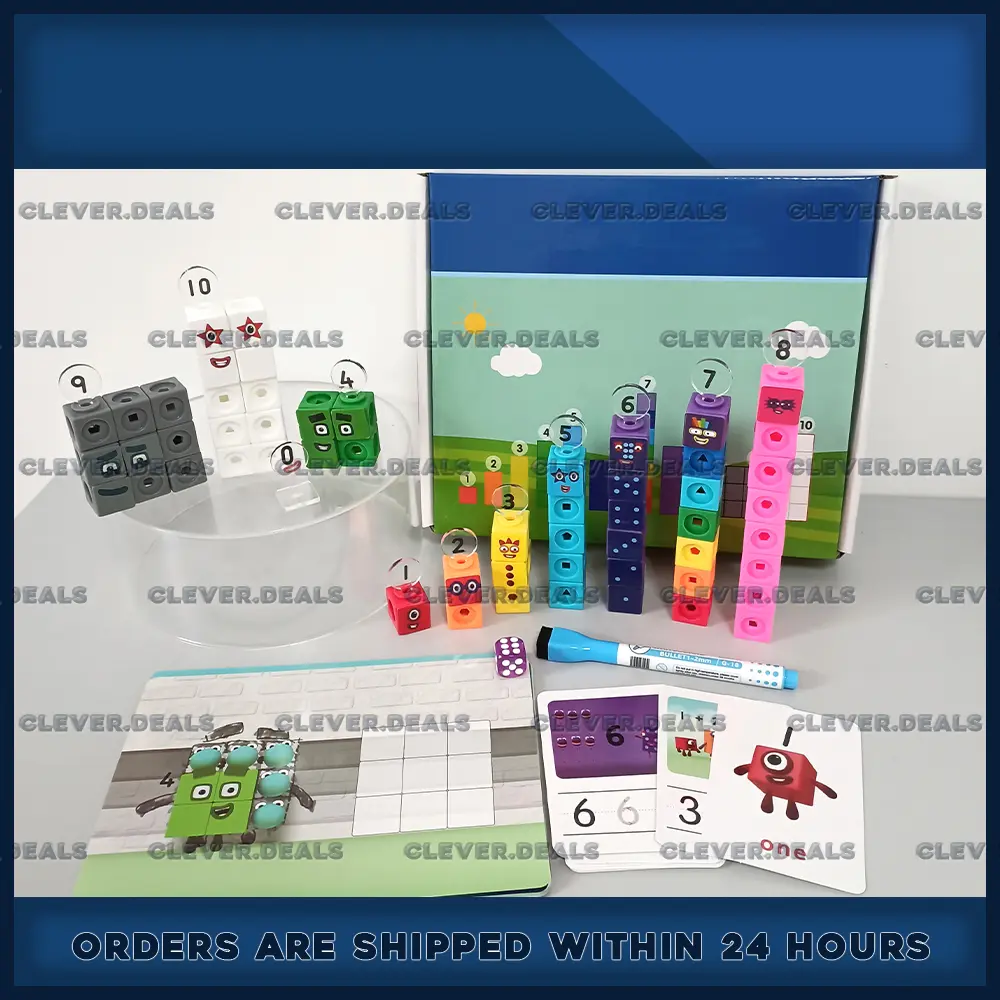 Numberblocks Math Link Cubes Blocks Activity Set - TikTok Shop Philippines