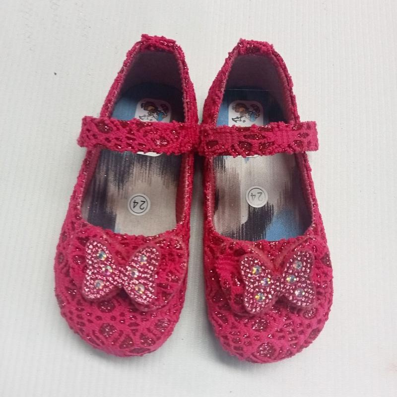 FATHARANI Sepatu Pesta Anak Bayi Perempuan Brokat 22-25 3