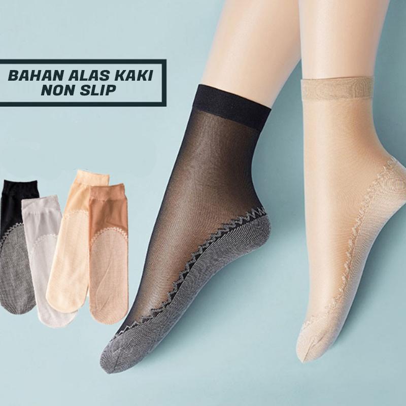 Product Introduction of Yarra Kaos Kaki Stocking Wanita Remaja Dewasa Spandex Nyaman Pendek Semata Kaki Bahan Tipis Transparan Tidak Tebal Korea Style Stkb 20