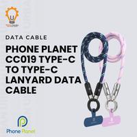 Gambar Phone Planet PP-CC-019 Fast Charging Lanyard Cable Type-C to Type-C 60W 3A Braided Zinc Alloy - Blue dari URBAN GEEKS Kota Administrasi Jakarta Timur 1 Tokopedia