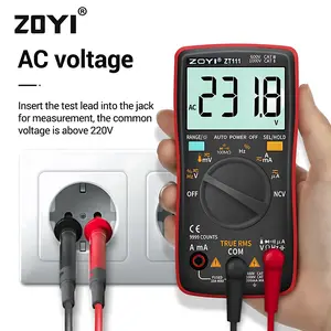 ZOYI ZT111 Auto Multimeter Digital Multitester Avometer Kapasitor Diode NCV Suhu