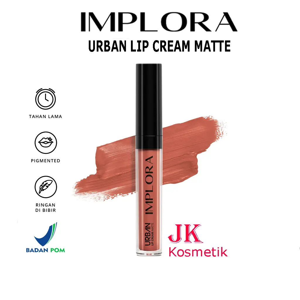 Implora Lip Cream Matte Urban High Pigmentation Long-lasting
