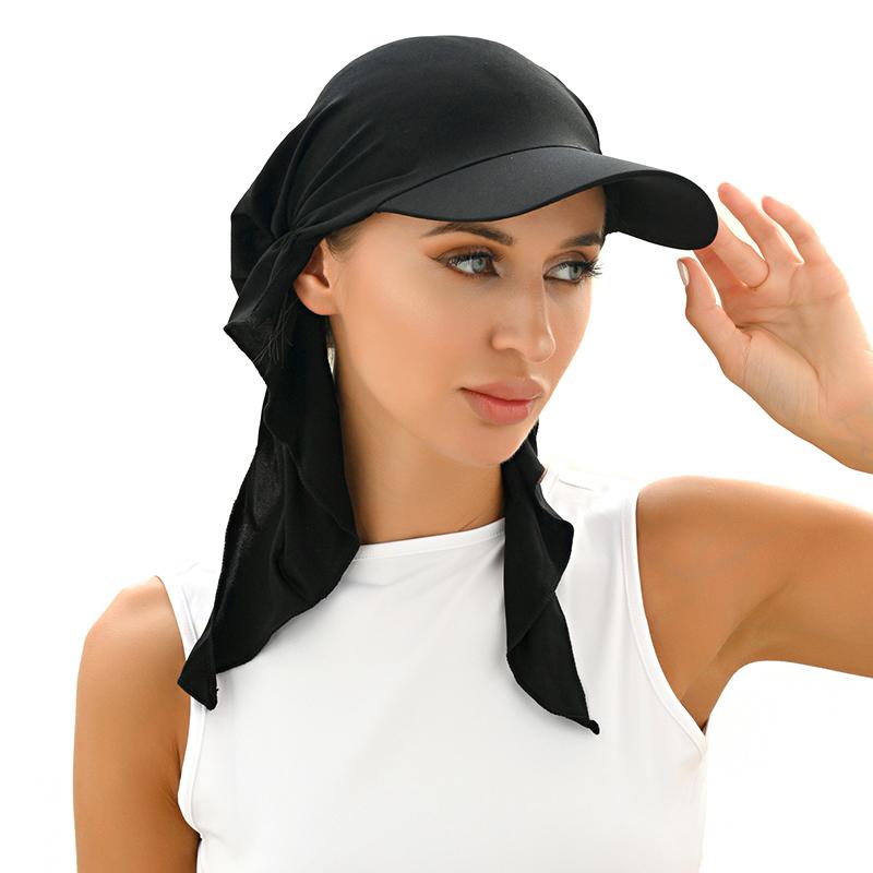 Product Introduction of Women's Cap Solid Color Headscarf Muslim Multicolor Hijab Baseball Cap Classic Turban Hat Fashion Women Outdoor Islamic Instant Hijabs Caps Sun Hats 31