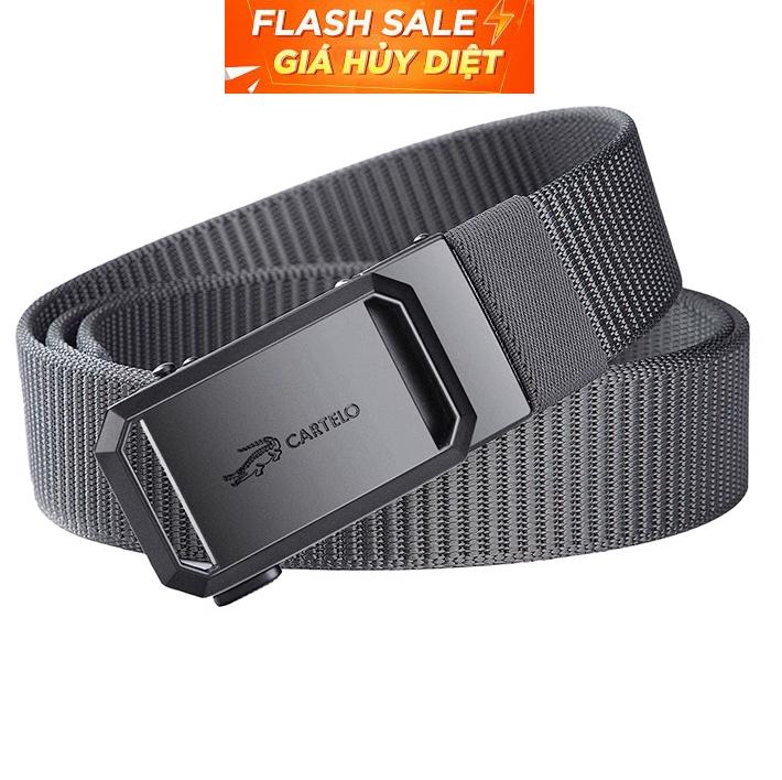 (CTL68) Thắt lưng Nam_Dây dù siêu bền_Khóa tự động sang trọng, tiện dụng - Dây nịt Nam
