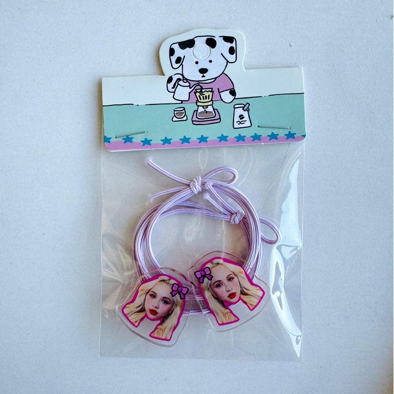 Product Introduction of 4EVE Cartoon Hair Tie, High Elastic Rubber Band, Perfect for Daily Use and Home, Fan Merchandise 3