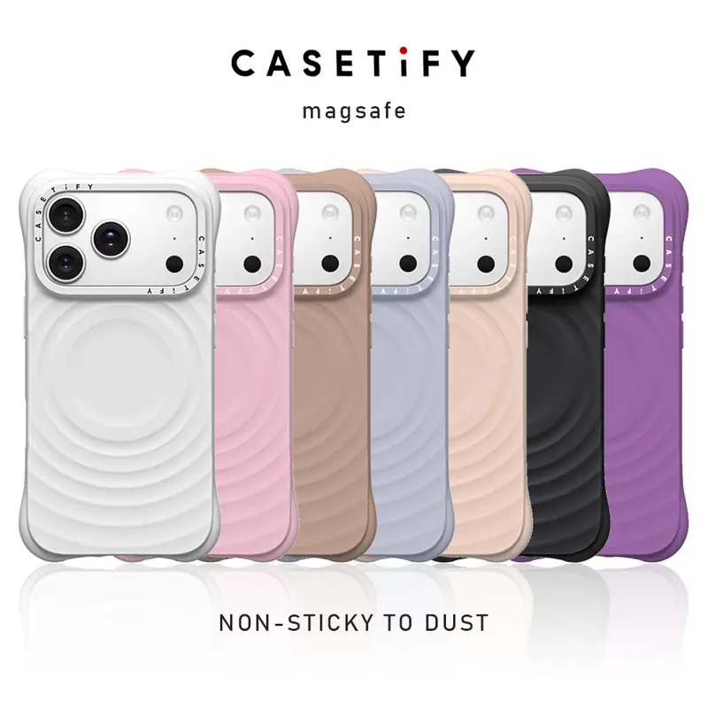 CASETiFY Ripple Case - White Magsafe for iPhone 17 Pro Max