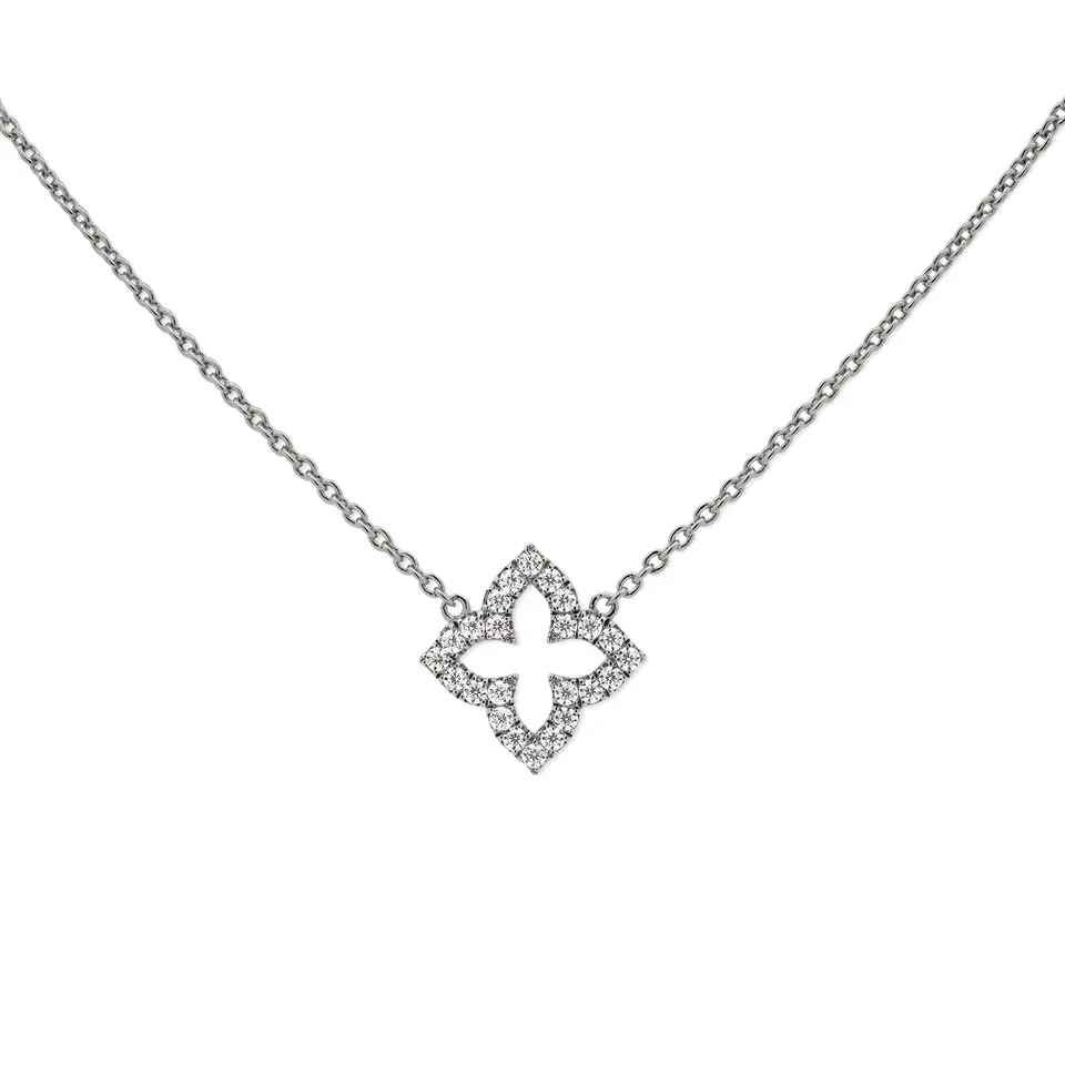 Silver Casablanca Solo Necklace