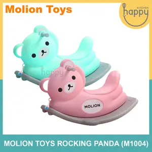 Molion Mainan Anak Kuda Kudaan Rocking Panda Jungkat Jungkit M 1004