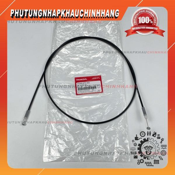  Dây cáp khóa yên Future 125 2016-2025 chính hãng Dây kéo mở khóa yên Future Led Fu Mập Fi - 77240K73V01 