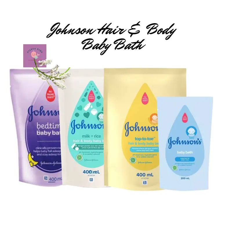 Johnson Hair and Body Baby Bath 400 ml/375 ml 0