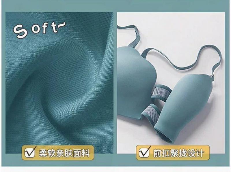 Product Introduction of Đồ Lót Không Dây, Khóa Trước, Dành Cho Ngực Nhỏ Của Phụ Nữ, Đẩy Lên, Chống Trượt, Không Rơi Ra, Lưng Đẹp, Có Gọng, Vô Hình, Áo Ống Áo Ngực Mỏng 8