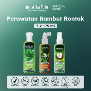 [Bunda Ashanty Favorite] Mustika Ratu Hair Care Paket Perawatan Rambut Rontok - 175 ml