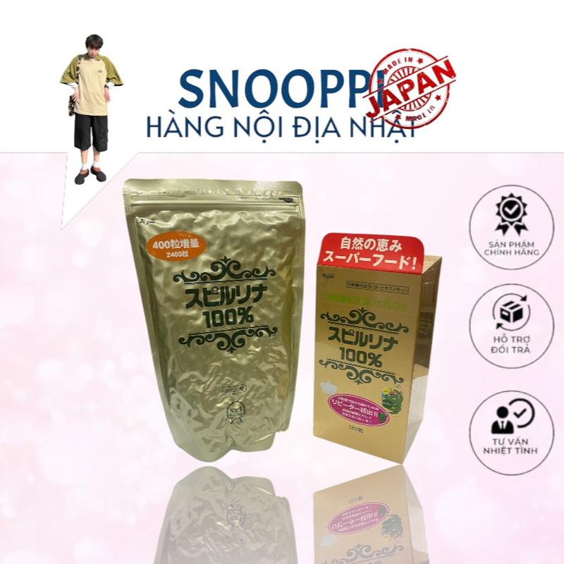 Viên uống tảo xoắn Spirulina( dạng gói- hộp) 2400- 2200 viên