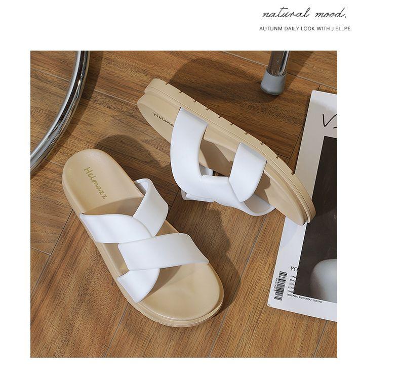 Product Introduction of รองเท้าแตะฤดูร้อน สำหรับผู้หญิง สไตล์เกาหลีใหม่ อเนกประสงค์ ทันสมัย ส้นกลาง เหมาะสำหรับชายหาด ลำลอง อินเทรนด์ ใช้ในร่มและกลางแจ้ง 18