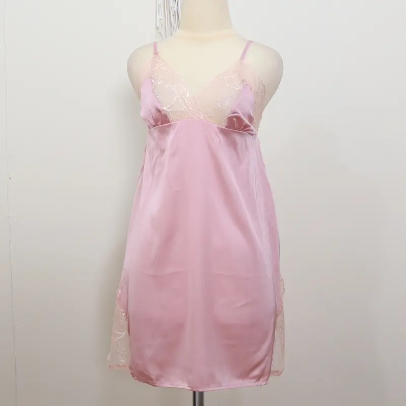 LYRA Lingerie Satin Baju Tidur Wanita Seksi Piyama Sleepwear Daster 2