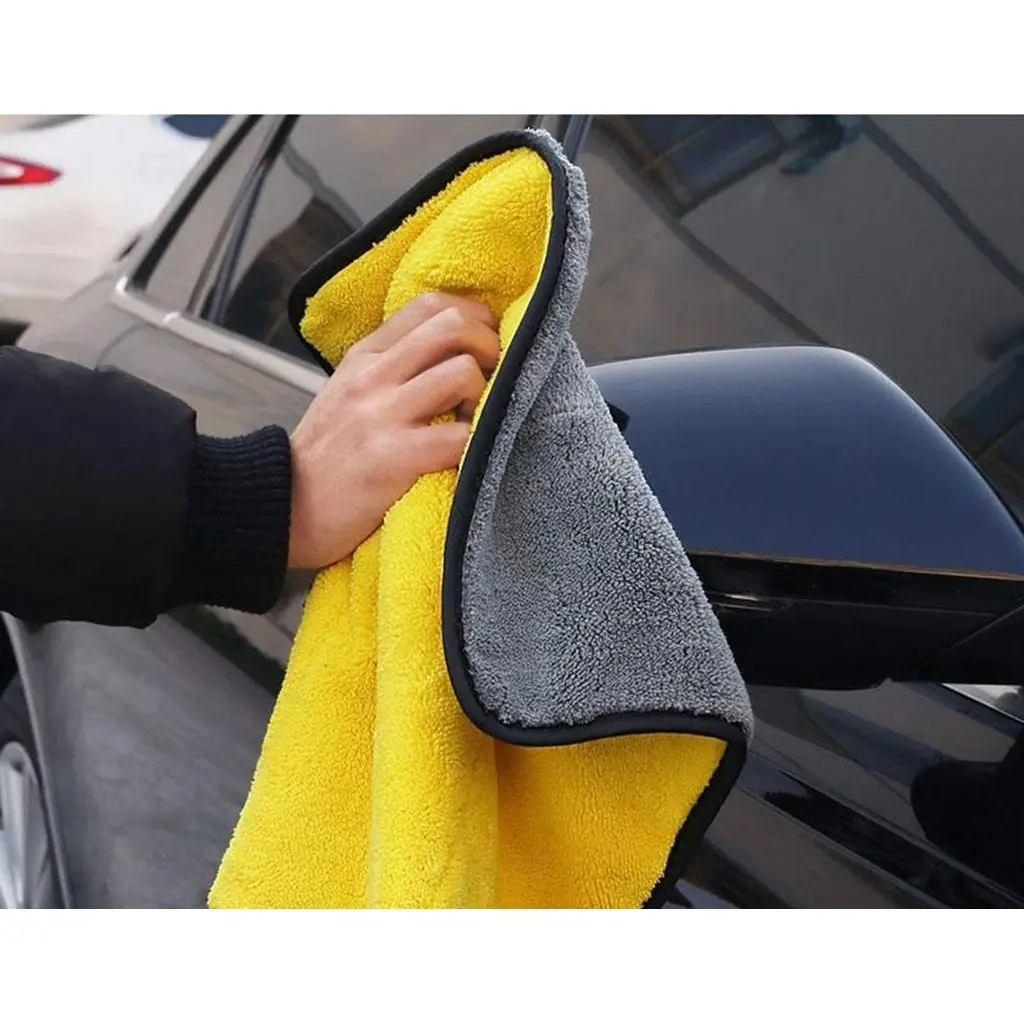 Kain Lap Handuk Microfiber 600gsm 40 x 30 cm Kain Cuci Motor Mobil