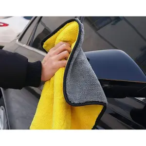 Kain Lap Handuk Microfiber 600gsm 40 x 30 cm Kain Cuci Motor Mobil