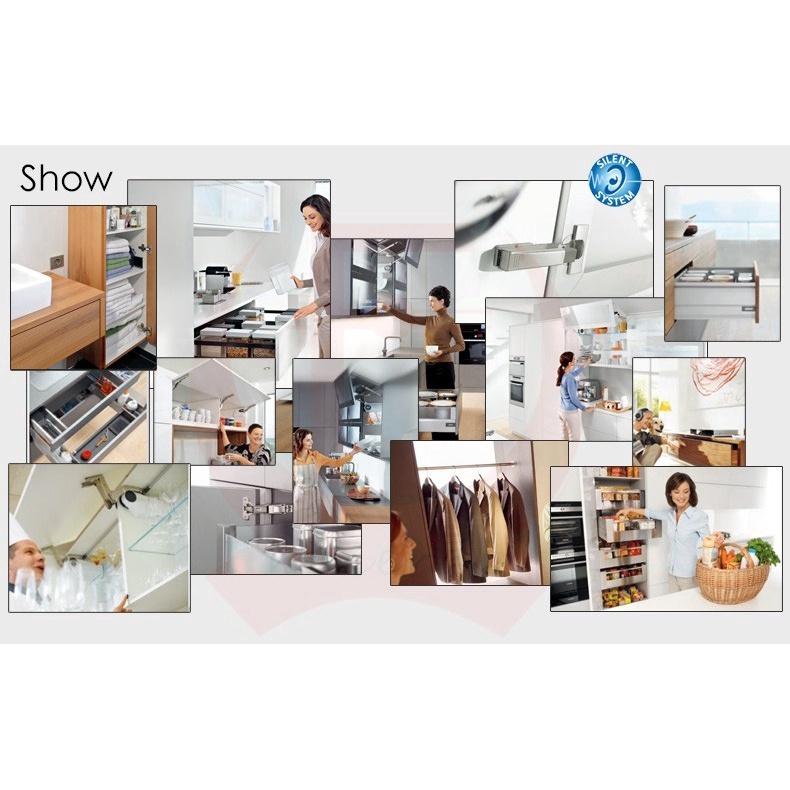 SG Stock10PCS  Safety Door Hydraulic Hinge Soft Close Full Overlay Kitchen Cabinet Cupboard 7