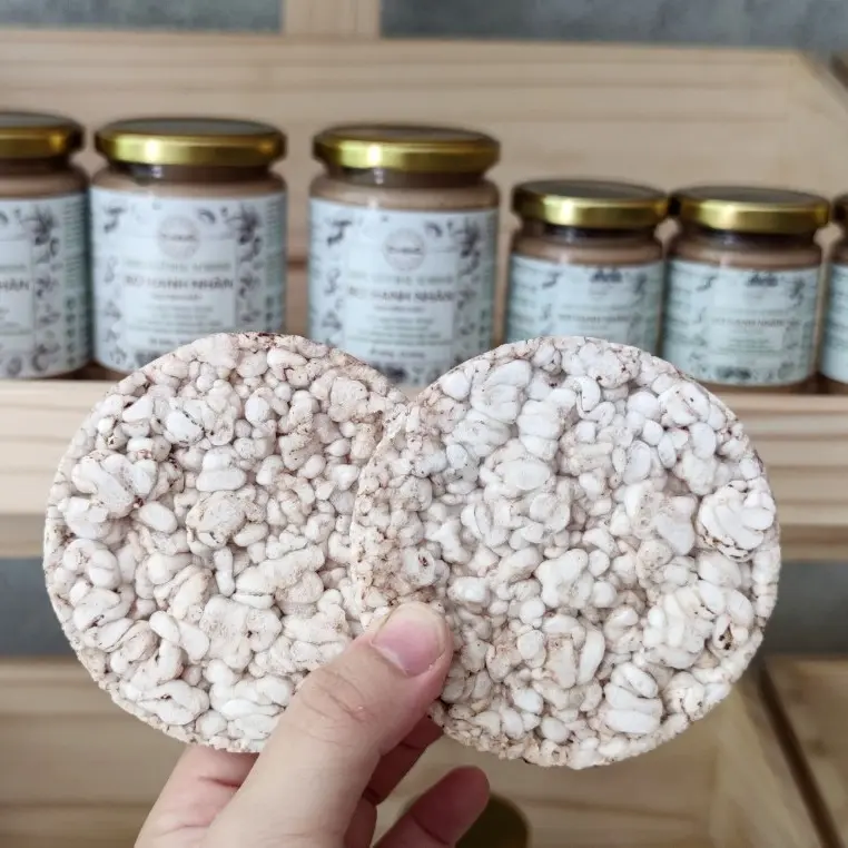 Bánh Gạo Lứt Nổ Tròn Xoe - Chiêng Food - Không Đường Ăn Kiêng (170g/510g) - Vị Truyền Thống và Vị Cỏ Ngọt 4