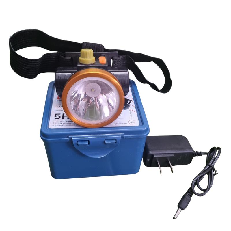 Đèn pin đội đầu lấy ráy tai, soi chiếu trong lúc mất điện, dùng pin sạc lithium dung lượng cao 1200mAh hoặc pin tiểu AA thông dụng, có núm vặn điều chỉnh độ sáng, nhựa ABS cao cấp, hàng Việt Nam chính hãng chất lượng cao 0
