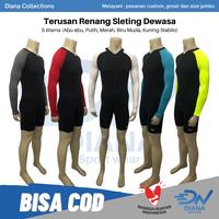 Gambar terusan renang dewasa sleting | baju renang lengan panjang model terusan | terusan renang dewasa unisex lengan panjang | pakaian renang pria wanita dewasa - Abu-abu, S dari DN Sportswear Official Kota Tangerang 1 Tokopedia