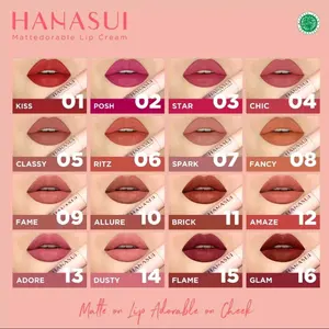 Lipcream Hanasui Matte Bibir