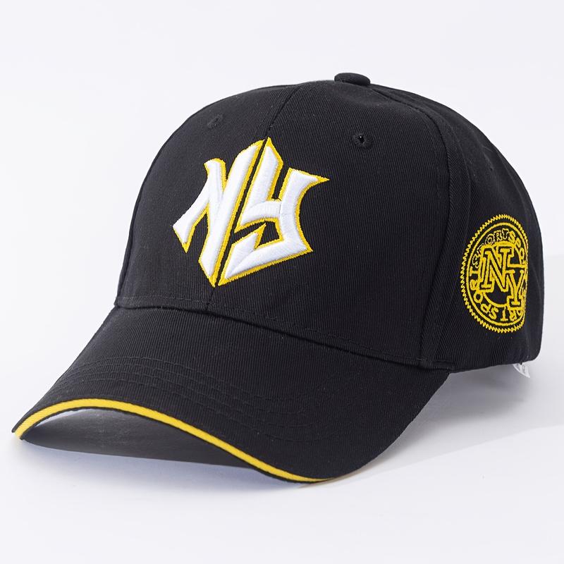 Product Introduction of Mũ Bóng Chày Thêu, NY 3D, Unisex, Có Thể Điều Chỉnh Kích Thước, Mũ Chống Nắng, Vành Màu Tương Phản, Mũ Bố Mùa Xuân / Mùa Hè, Dành Cho Nam Và Nữ, Mẫu Mới, Bán Chạy, SY0 Voi Len Hat 6