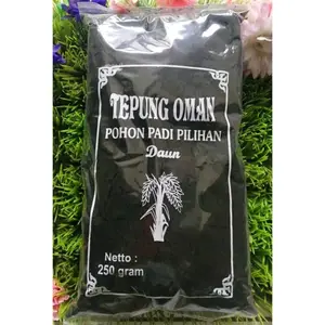 Tepung oman/Abu merang sekam pewarna alami 250 gram