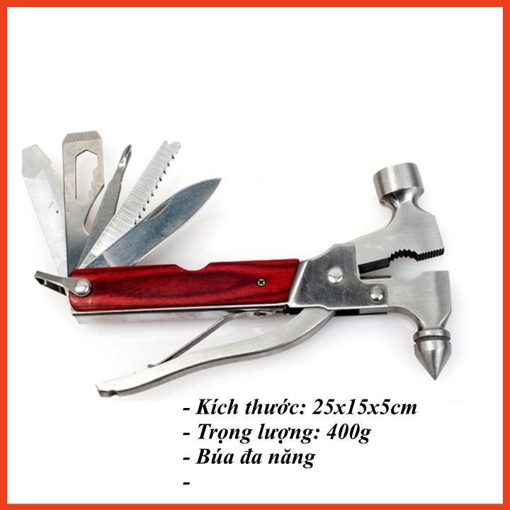 Product Introduction of Búa đập kính thoát hiểm ô tô 7 in 1 cao cấp kèm túi đựng  AL 28