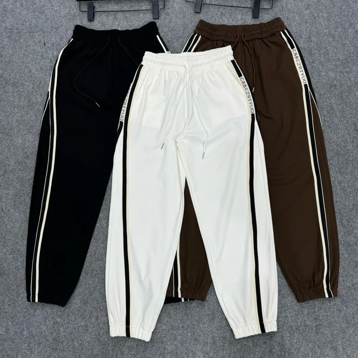 Quần Jogger Dành Cho Nữ ,Bo Gấu dây rút Viền ABC Chất Liệu Umi Hàn Cao Cấp Co Giãn 4 Chiều - Women, Pants