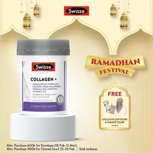 Swisse Beauty Collagen Plus - Multivitamin Suplemen & Vitamin Perawatan Wajah dan Kulit