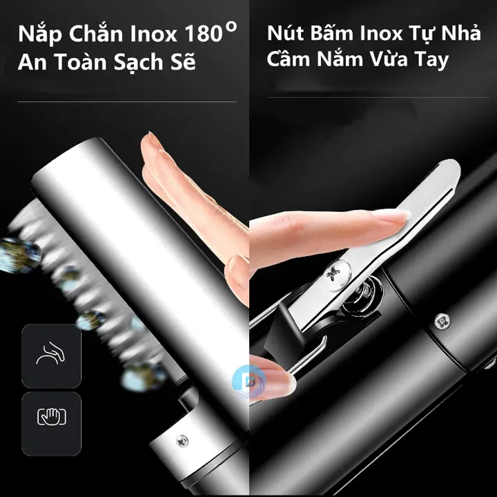 Máy Đánh Vảy Cá Cầm Tay Công Suất Lớn 125W Chống Nước, lưỡi Inox 304 3