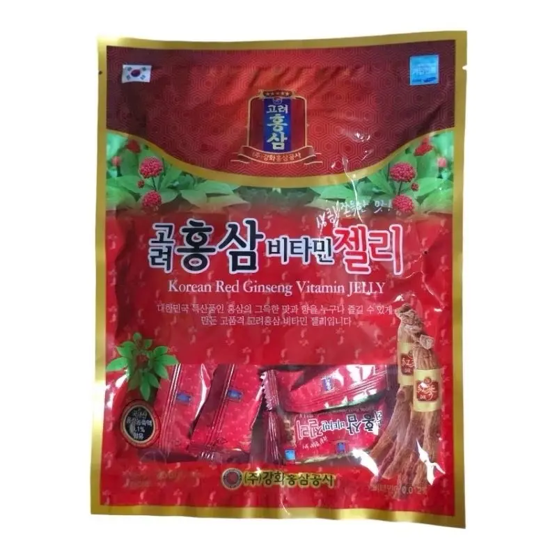 Kẹo hồng sâm dẻo Hàn Quốc gói 200gam, kẹo sâm mềm hàn quốc