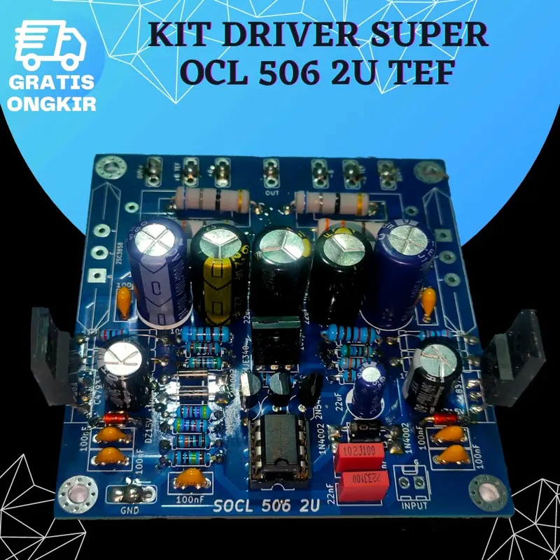 Kit Driver Power Amplifier 506 Doble Layer Tef - Produk Terbaru 0