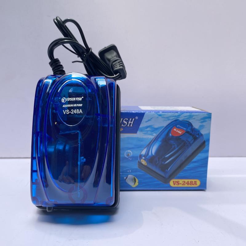 Máy Sủi khí oxy 1 vòi - 2 vòi ( tặng 2 mét dây oxi, đá sủi ) cung cấp oxi cho hồ cá, tép, chạy bộ lọc vi sinh, sủi oxi bộ ấp artemia