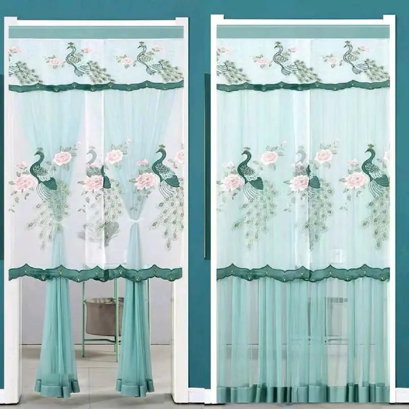 rèm trang trí phòng khách phòng ngủ không cần khoan đục 0
