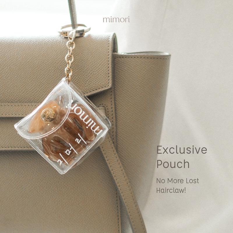Mimori Korean Hair Claw - Iced Americano (Jello) Isi 3 6