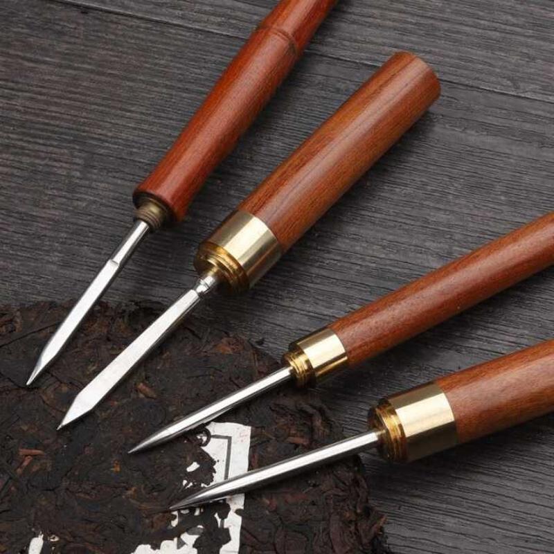 Pisau Teh Pu Er Tea Knife Wood Chinese Ceremony Style 4 CT060 1
