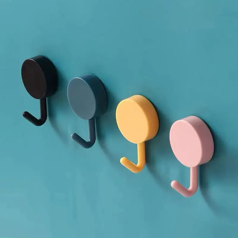 Móc Dính, Nhiều Màu Sắc, Móc Tiện Ích Dễ Thương, Móc Chìa Khóa, Để Trang Trí Tường, Treo Tường, Móc Treo Tường