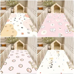 Matras Alas Karpet Kucing Anjing Hamster Kelinci/Alas Karpet Anabul/Pet Mat Kulit Sintesis Anti Slip