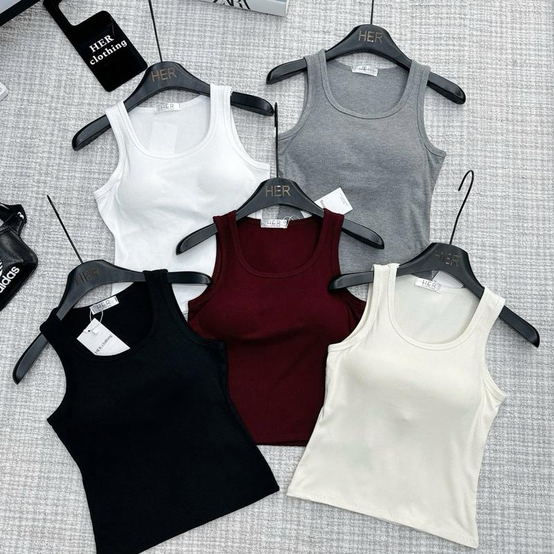 Áo sát nách có mút ngực co giản 4 chiều 4