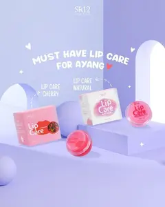 SK12 Lip Care SR12 Herbal Skincare BPOM Mencerahkan Warna Bibir Aman  Natural & Cherry