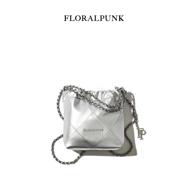 Túi Xách Floralpunk Brooklyn Mini Shopper - Silver